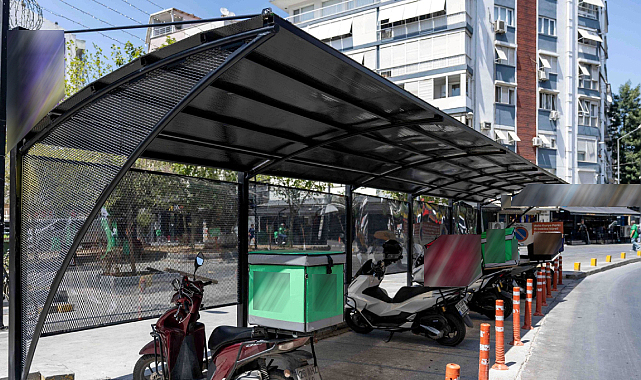 Bornova'da 'Güneş ve Yağmur' Çatısı