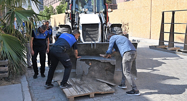Bornova'da Kaldırım ve Yol İşgallerine Karşı Denetim