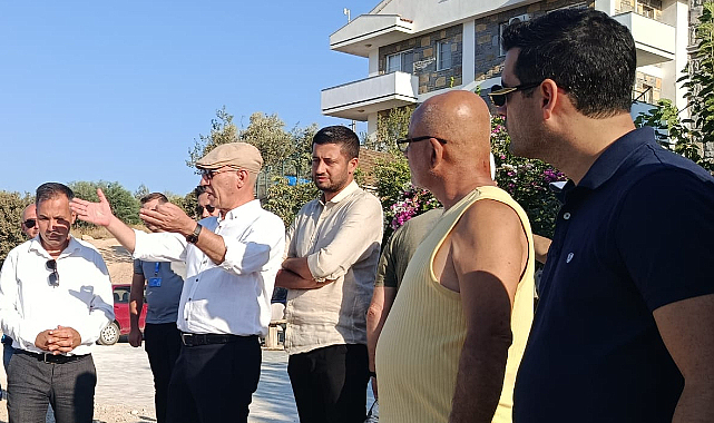 Datça Çomarlık'ta 12 Yıldır Süren Sorun İçin Çözüm Çalışması