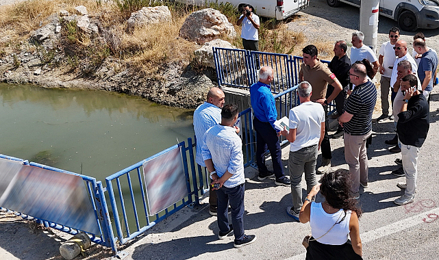 İZSU Heyetinden Seferihisar'da Saha İncelemesi