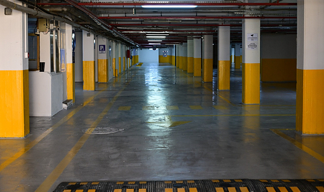 Manisa B. B. Ekipleri, Kültür Sitesi Yeraltı Otoparkı'nı Yeniledi