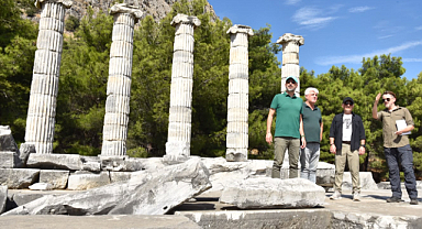 Aydın Valisi Varol'dan Priene Antik Kenti'ne Ziyaret