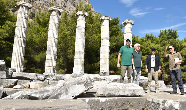 Aydın Valisi Varol'dan Priene Antik Kenti'ne Ziyaret