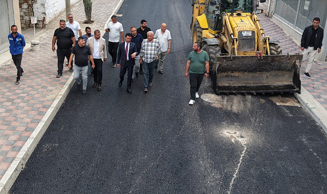 Bayraklı'da Asfalt Çalışası: 25 Noktada Tamamlandı, 5 Noktada Başlıyor