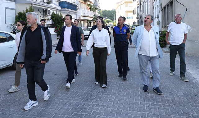 Çeşme İsmet İnönü ve Musalla Mahallelerinde Kış Öncesi İnceleme