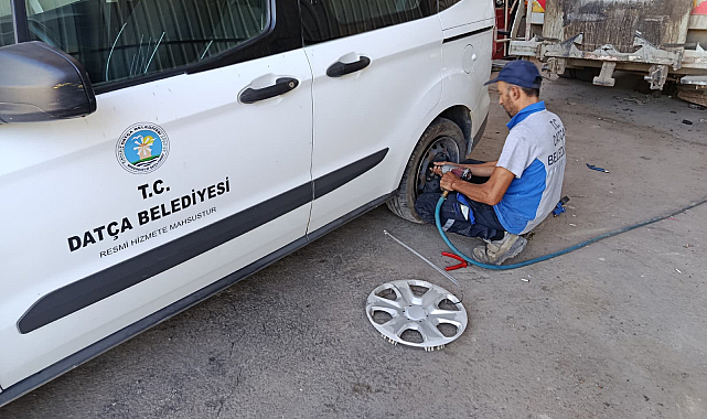 Datça Belediyesi Destek Hizmetleri Müdürlüğü Ekiplerinde 'Öz Kaynak' Çalışması
