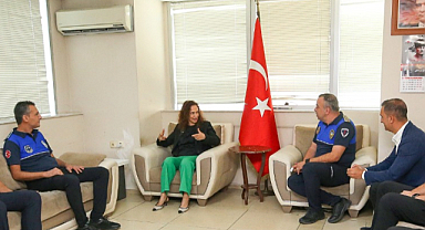Karşıyaka Belediye Başkanı Ünsal'dan 'Zabıta Haftası' Ziyareti