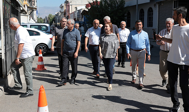 Konak 1. Sanayi Sitesi'nde Yol ve Çevre Düzenlemesi Planı