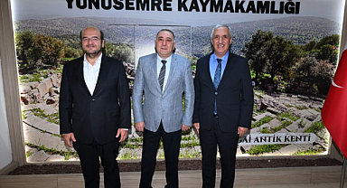 MASKİ Heyetinden Kaymakamlara Ziyaret