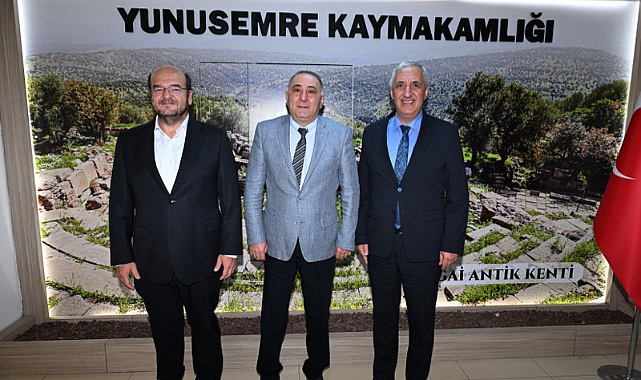 MASKİ Heyetinden Kaymakamlara Ziyaret