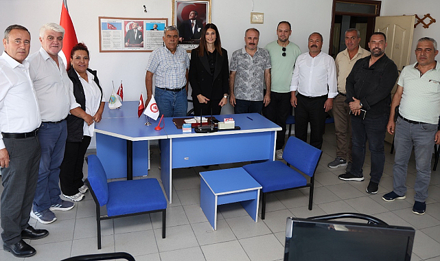 Söke Belediye Başkan Vekili Kabasakal'dan Muhtarlar Derneği'ne Ziyaret
