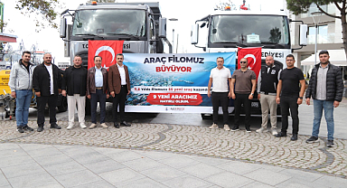 Dikili Belediyesi'nde 7.5 Yıl İçinde 55 Araç Filoya Katıldı