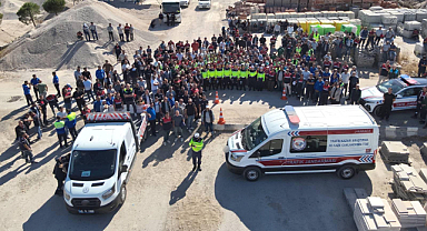 Manisa Büyükşehir Personeline Yol ve Cadde Çalışmalarında Güvenlik Eğitimi